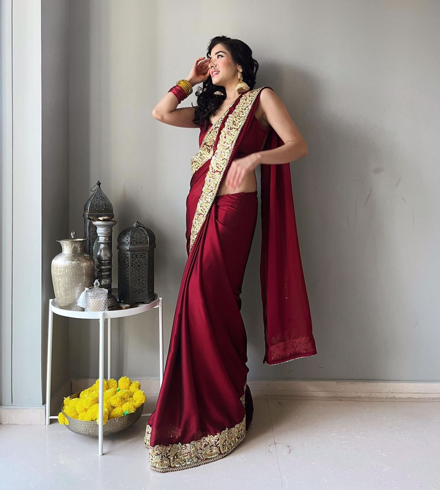 1137 New Super Hit Wholesale Party Wear Silk Sarees Catalog
